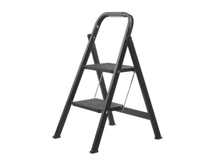 Altrex Giant Total huishoudtrap 2 treden zwart