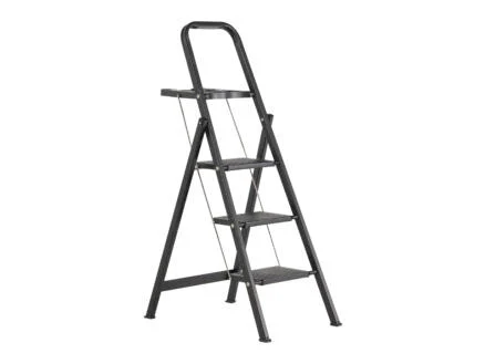 Altrex Giant Total huishoudtrap 3 treden zwart