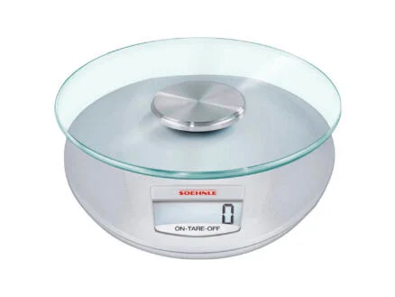 Soehnle Roma balance de cuisine digital argent