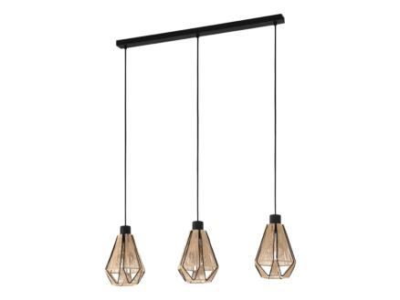Eglo Adwickle hanglamp E27 max. 3x40 W zwart