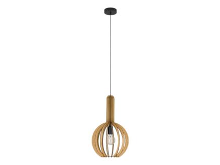 Eglo Velasco suspension E27 max. 40W noir/brun
