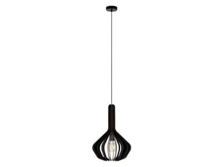 Eglo Velasco hanglamp E27 max. 40W 38cm zwart