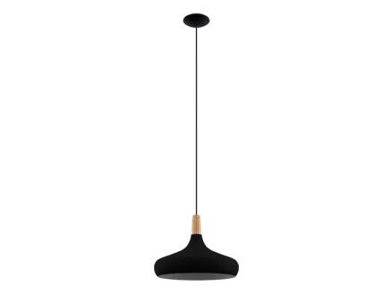 Eglo Sabinar suspension E27 max. 40W 40cm noir/brun