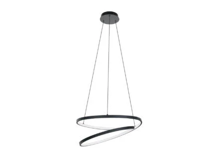 Eglo Ruotale LED hanglamp 37W zwart/wit