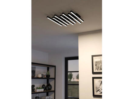 Eglo Padulari plafonnier LED 25,6W noir