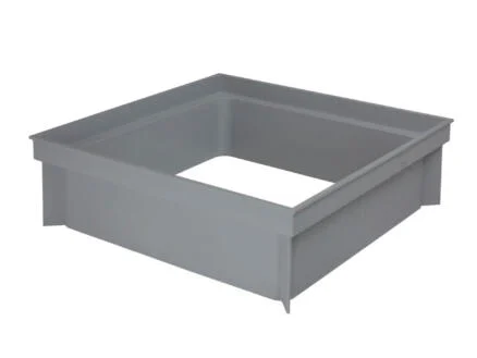 Scala opbouwsegment inspectieput 20x20 cm lichtgrijs