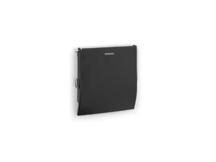 Brabantia ReNew WC-rolhouder met klep mat zwart