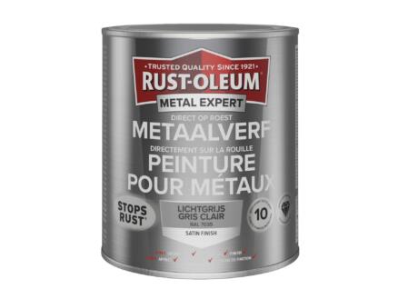 Rust-oleum Metal Expert peinture pour mÃ©taux satin 750ml gris clair