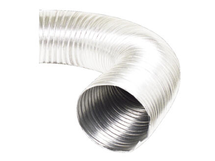 Saninstal Buis alu flex 90mm 3m wit