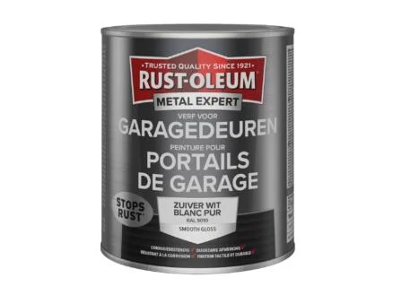 Rust-oleum Metal Expert peinture pour portails de garage 750ml blanc pur