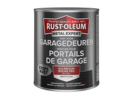 Rust-oleum Metal Expert peinture pour portails de garage 750ml rouge feu