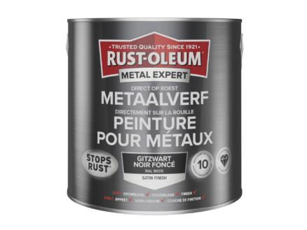  Rust-oleum Metal Expert peinture pour mÃ©taux satin 2,5l noir