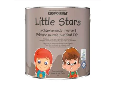  Rust-oleum Little Stars luchtzuiverende muurverf 2,5l peperkoekenhuisje