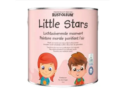  Rust-oleum Little Stars luchtzuiverende muurverf 2,5l drakenvuur