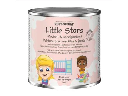 Rust-oleum Little Stars meubel- en speelgoedverf 250ml drakenvuur