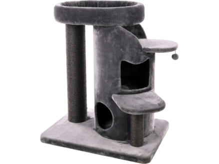 Flamingo Kano arbre Ã  chat 85x62x90cm gris