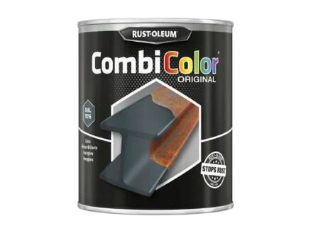  Rust-oleum CombiColor metaalverf hoogglans 0,75l antracietgrijs