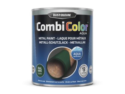  Rust-oleum CombiColor Aqua metaalverf hoogglans 0,75l mosgroen