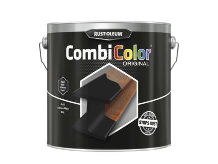  Rust-oleum CombiColor laque pour mÃ©taux mat 2,5l noir