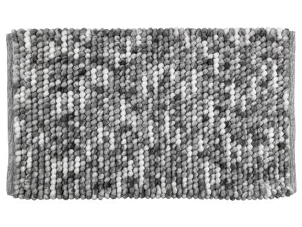 Urdu tapis de bain 60x90 cm gris
