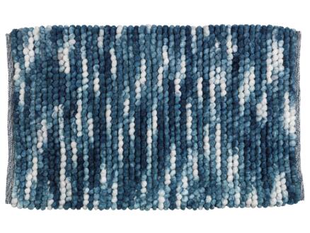 Urdu badmat 60x90 cm blauw