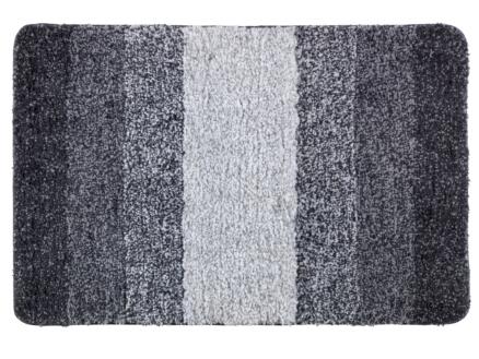 Wenko Luso tapis de bain 60x90 cm gris