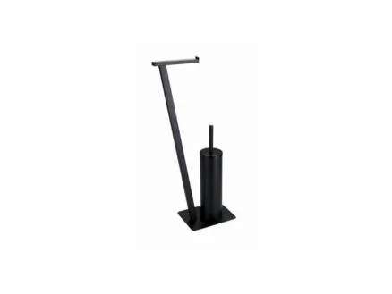 Wenko Lirio WC-accessoireset zwart