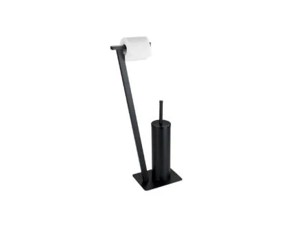 Wenko Lirio WC-accessoireset zwart