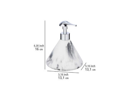 Wenko Desio zeepdispenser wit