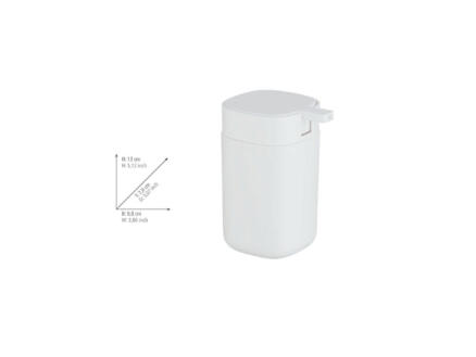 Wenko Davos zeepdispenser 350ml mat wit