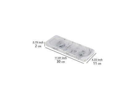 Wenko Desio zeephouder marble