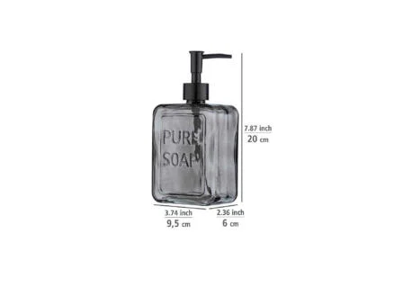 Wenko Pure zeepdispenser 550ml grijs