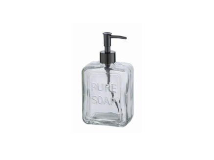 Wenko Pure zeepdispenser 550ml transparant