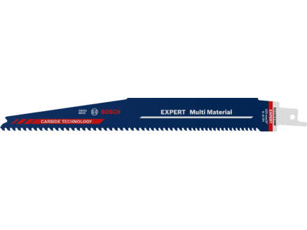 Bosch Expert Multi Material S 1156 XHM lame de scie sabre 225mm mÃ©tal/matiÃ¨re synthÃ©tique/bois