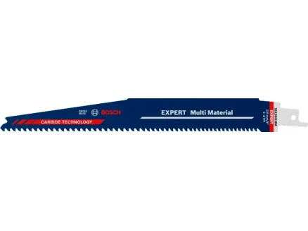 Bosch Expert Multi Material S 1156 XHM reciprozaagblad 225mm metaal/kunststof/hout