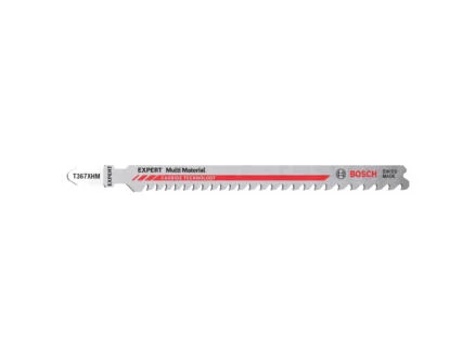 Bosch Expert Multi Material T 367 XHM decoupeerzaagblad 132mm 3 stuks