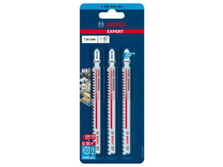 Bosch Expert Multi Material T 367 XHM decoupeerzaagblad 132mm 3 stuks