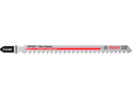 Bosch Expert Fiber Plaster T 341 HM lame de scie sauteuse 132mm 3 piÃ¨ces