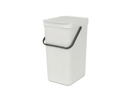 Brabantia poubelle Sort & Go 16l gris clair