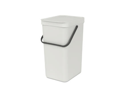 Brabantia Sort & Go vuilbak 16l lichtgrijs