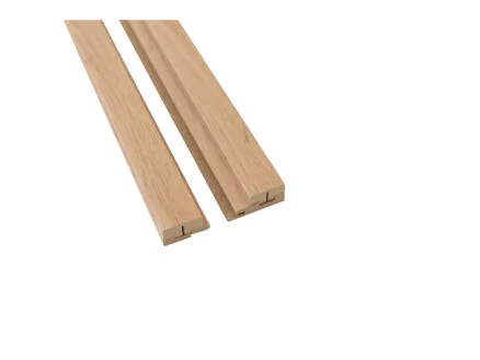 Latt afwerkprofiel set pepper oak