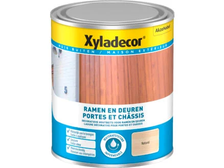  Xyladecor lasure bois portes & chassis 0,75l naturel