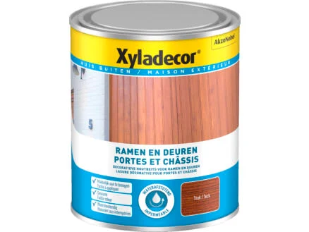  Xyladecor houtbeits ramen & deuren 0,75l teak
