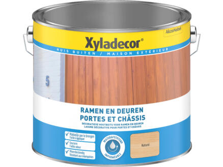  Xyladecor lasure bois portes & chassis 2,5l naturel