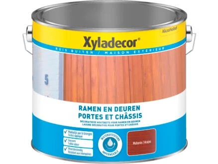  Xyladecor lasure bois portes & chassis 2,5l acajou