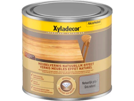  Xyladecor vernis meubles effet naturel 0,5l gris