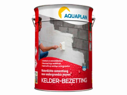Aquaplan enduit pour cave 5kg blanc