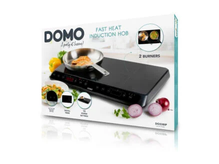 DOMO DO338IP inductiekookplaat 3500W 18cm 2 zones