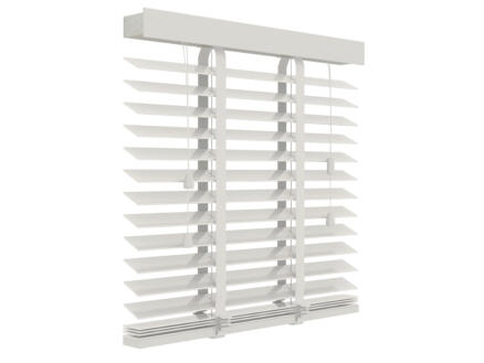 Decosol store vÃ©nÃ©tien bois 944 50mm 200x220 cm blanc