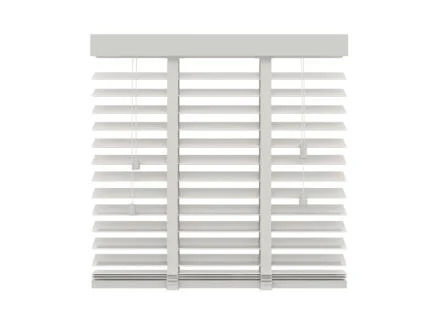 Decosol horizontale lamellen hout 944 50mm 200x220 cm wit